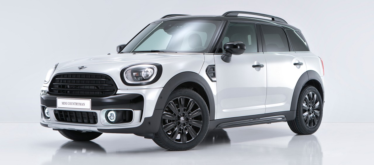 MINI COUNTRYMAN WHITE SILVER EDITION. MINI COUNTRYMAN WHITE SILVER EDITION.
